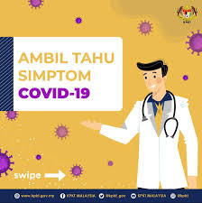 The ministry of health reported 3. Kpkt On Twitter Simptom Covid19 Sekiranya Anda Mempunyai Simptom Seperti Demam Panas Batuk Atau Masalah Pernafasan Segera Dapatkan Pemeriksaan Kesihatan Di Klinik Atau Hospital Berdekatan Covid19 Https T Co Dmphpbmmwy