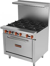 Su questa pagina puoi scaricare questo manuale utente e leggerlo online. Sierra Range By Mvp Sr 6 36 212 000 Btu Natural Gas Restaurant Range 6 Burner Standard Oven