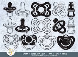 Download Pacifier Svg Etc Craft Marketplace