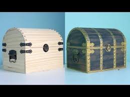 Diy design the size of your chest. How To Make A Pirate Treasure Chest Youtube Pirate Treasure Chest Treasure Chest Craft Chests Diy