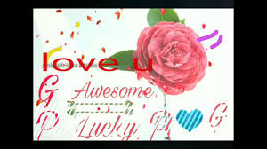 Pg letter logo design with heart icons, love or valentine logo concept. Pg Love Letter Status Youtube