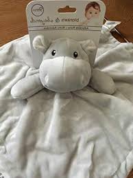 Blankets and beyond baby plush elephant security blanket pink/white/grey nunu. Blankets Beyond Light Gray Hippo Nunu Security