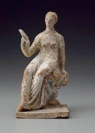 Figurine Of A Girl With A Mirror Mfa For Educators Hellenistic Period Greek Art Ancient