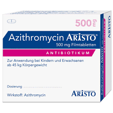 Azithromycin Aristo 500 Mg 6 St Shop Apotheke Com