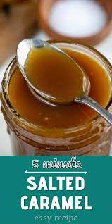5 Minute Salted Caramel Sauce Recipe In 2021 Salted Caramel Sauce Caramel Recipes Sauce Caramel Sauce