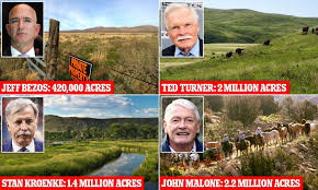 Tv host and arsenal fan piers morgan wasn't best pleased with stan kroenke's recent purchase. Who Owns The Most Land In America 50 Private Land Owners Who Control 31 Million Acres Daily Mail Online