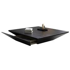 Black And Wood Coffee Table Modern Black Wood Coffee Table With Storage Square Drum Coffee Table With Drawer In 2020 Coffee Table Wood Drum Coffee Table Coffee Table