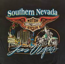 Men S Harley Davidson Motorcycle Biker T Shirt Las Vegas 1998 Feel The Heat L Harleydavidson Graphictee Casual Harley Davidson Harley Harley Davidson Images