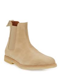 Check spelling or type a new query. Common Projects Men S Calf Suede Chelsea Boot Tan Neiman Marcus