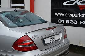 Mercedes W211 E Classe Boot Coffre Couvercle Spoiler Amg Carlsson Brabus Ebay