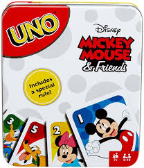 Mattel Games Uno Tin Mickey Mouse And Friends Card Game Click On The Photo For Extra Information This Is Mickey Mouse And Friends Card Games Disney Games
