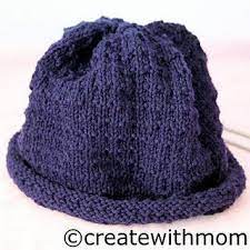Create With Mom Knit Hat Knitted Hats Hat Knitting Patterns Knitting Patterns Free Hats
