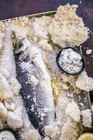 Recipe Best Salt Crusted Sea Bass Beastfeast Recipe In 2020 Salt Baked Fish Baked Sea Bass Sea Bass