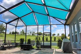 See more of tampa sunrooms by signature specialty contractors on facebook. Screen Enclosure Shade Sails Contemporary Pool Tampa By Florida Lanai Curtains Llc Houzz
