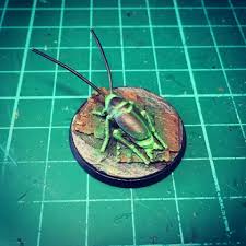 👾 Radroach with 30mm base・Free STL File for ・Cults