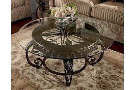 Ashley furniture signature design glass top table set finley home sutton is a wooden table with glasstop that enhances the decor of your living room. Accent Tables Tullio Coffee Table Ashley Furniture Coffee Table Glass Top Coffee Table Coffee Table Setting