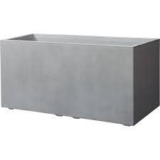 Muret Plastique Jardiniere Deroma Diam 80 L 79 X L 39 X H 39 1 Cm Gris Leroy Merlin Box Jardinage Muret Balconniere