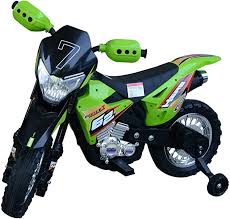Homcom Motocross Electrique 35 W 107l X 53l X 70h Cm Enfants 3 A 8 Ans Vert Avec Roulettes Amovibles Amazon Fr Jeux Et Jou In 2020 Kids Ride On Motorbikes Cool Bikes