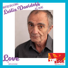 Introducing the cast of LOVE Leslie Davidoff as MAC Eve Phillips as EMILY  Melissa Roberts as JOANIE Emily Wild as JESSICA Peripeteia Theatre is  delighted to premier this brand-new play at The