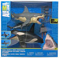 Animal Planet Mega Shark & Orca Encounter Playset - Walmart.com