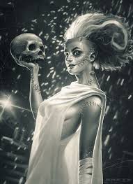 Stranger things charactersby marco silvart. Bride Of Frankenstein By Christopher Bretz