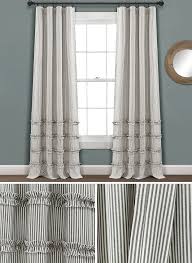 Vertical Stripe Curtain Stripe Curtains Living Room Farmhouse Style Curtains Curtains Living Room