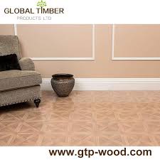 الصين رخيصة مقاومة للماء البلوط الباركيه بلاط الأرضيات الصلبة المهندسة الموردين والمصنعين سعر المصنع مباشرة Global Timber