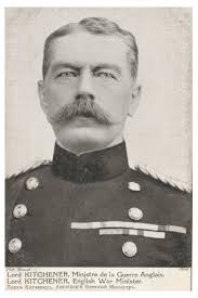 Cartão Postal Preto & Branco: Lord Kitchener, English W