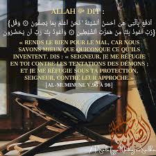 Rends Le Bien Pour Le Mal Citations Sur La Foi Citations Inspirantes Motivation Verset Coranique
