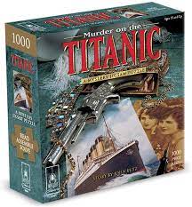 Updated review previous review had 4 stars: Amazon Com University Games Murder On The Titanic Mystery Jigsaw Puzzle University Game Toys Games