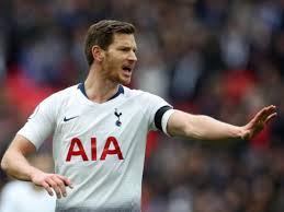 Defender jan vertonghen completes his move to tottenham from ajax after passing a medical at the premier league club. Jan Vertonghen Has Joined Benfica From Tottenham