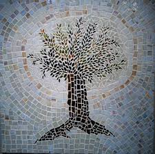 Olive Tree Mosaic Tree Mosaic Mosaic Glass Mosaic