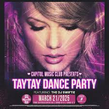 ATTENTION SWIFTIES!!!🧣🪩⭐️ DJ Swiftie will be at the Capitol Music Club