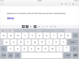 Ipad Pro And Surface Pro 4 Productivity Showdown Microsoft Office Vs Google Docs Venturebeat