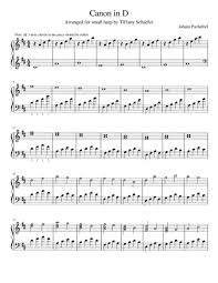 Pachelbel S Canon In D For Small Harp By Johann Pachelbel 1653 1706 Digital Sheet Music For Harp Download Pr In 2020 Digital Sheet Music Harps Music Sheet Music
