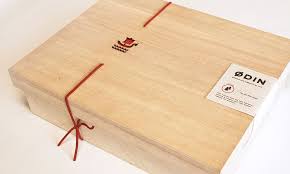 odin 木箱 パッケージデザイン デザイン