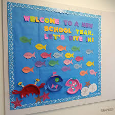 Fish Bulletin Board Back To School Bulletin Boards Teacher Bulletin Boards School Bulletin Boards