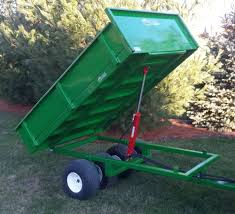 Atv Dump Trailer With Side By Side Walking Axels Dump Trailers Atv Dump Trailer Atv Trailers