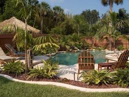 Maybe you would like to learn more about one of these? Pool Small Tropical Backyard Novocom Top