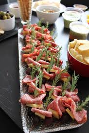 Quick And Easy Hors Devours Ideas Rosemary Salami Cheese And Olives Easy Hors D Oeuvres Hors Devours Appetizers Easy Dinner Party