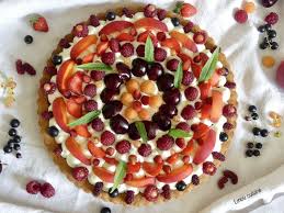Tarte Aux Fruits Melanges Sur Sable Breton Tarte Aux Fruits Sables Breton Dessert Aux Fruits