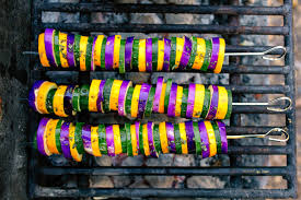 Campfire Grilled Ratatouille Kebabs Fresh Off The Grid