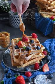 Les Gaufres Faciles De Cyril Lignac Amour De Cuisine Recette Gaufres Alimentation Dessert