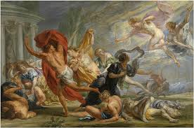 Amphion, her husband, had received from the muses a wonderful lyre, to the music of which the stones of the royal. The Niobids In Greek Mythology Greek Legends And Myths