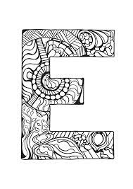 Alphabet Lettre E Alphabet Lettre E A Partir De La Galerie Alphabet Source Livre Col Coloring Letters Free Printable Coloring Pages Bear Coloring Pages