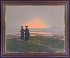 Fan account of german artist caspar friedrich. Sonnenuntergang Die Bruder Caspar David Friedrich 1774 1840 I Jetzt Kaufen