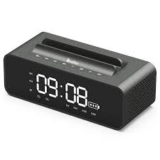 2020 popular 1 trends in consumer electronics, home & garden, cellphones & telecommunications, lights & lighting with wireless stereo alarm clock and 1. Oneder V06 Stereo Bluetooth Speaker Alarm Clock 10w Grey