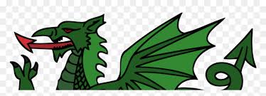 The colors used in the flag are red, green and white. Welsh Flag Dragon Png Transparent Png Vhv
