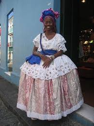 Brazilian Woman In Traditional Dress Traditional Outfits Traditional Dresses Modern Costumes