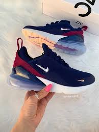 Swarovski Nike Blinged Womens Nike Air Max 270 Running Training Shoes Outer Nike Swoosh Is Customized With Fabulous Swarovski Nike Nike Shoes Nike Air Shoes